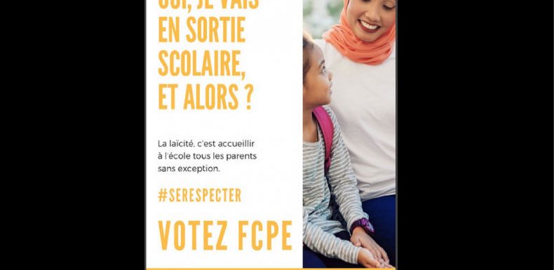 Sorties scolaires : l’affiche avec une mère voilée a créé un malaise à la FCPE