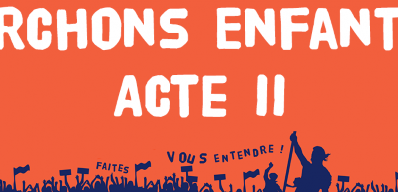 Marchons Enfants Acte II : Rendez-vous les 30 novembre et 1er décembre partout en France