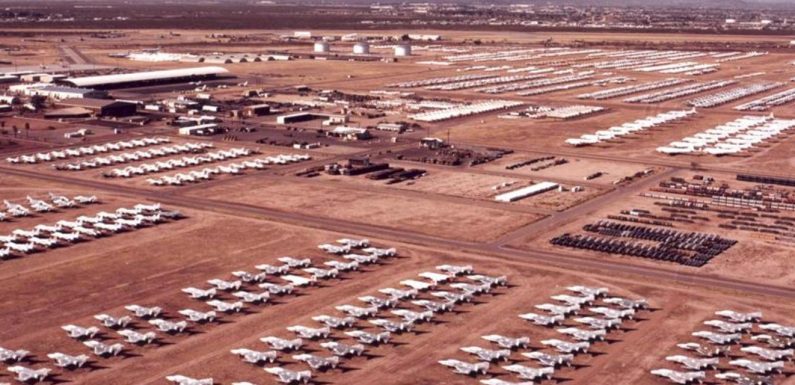 The secrets of the desert aircraft ‘boneyards’