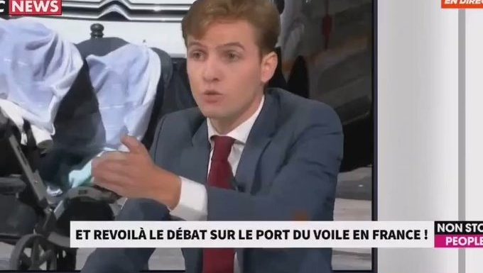 Eric Tegnér (LR) compare le voile islamique à une croix gammée