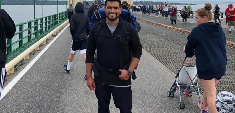 Marine veteran walked 810 miles in 42 days for veteran suicide awareness