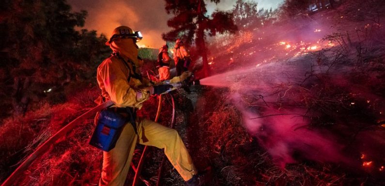 California fires: Biggest winds in years threaten LA, Kincade Fire explodes to 75K acres