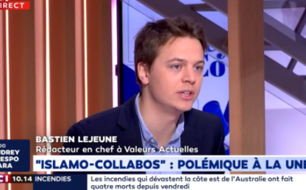 Bastien Lejeune (VA) : « Riss explique la collaboration passive et les renoncements successifs avec les islamistes qui reviennent au même qu’une collaboration active »