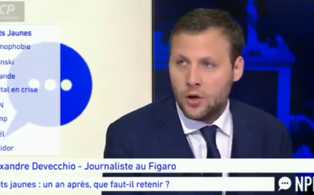 Alexandre Devecchio : « Les GJ de 2018 ne sont pas les mêmes que ceux de 2019, (…) ce mouvement de la France périphérique a été phagocyté par l’extrême gauche. »