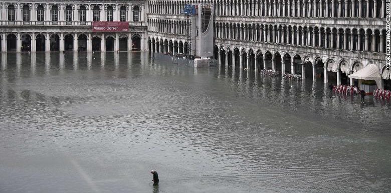 Italian council is flooded immediately after rejecting measures on climate change