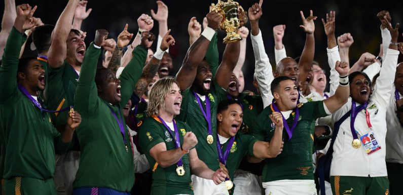 Mondial de rugby : l’Afrique du Sud sacrée pour la troisième fois de son histoire