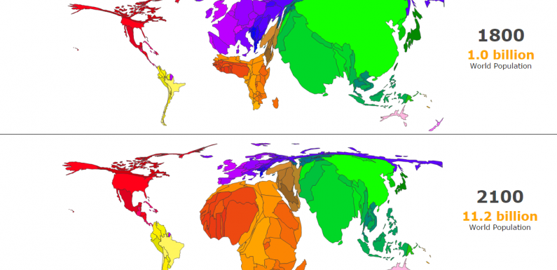 World Population: The fall of Asia and the rise of Africa