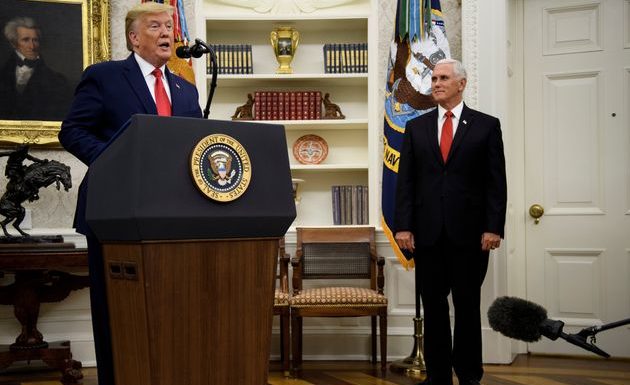 Trump viré pour « démence » par Mike Pence? Cette folle théorie y croit…