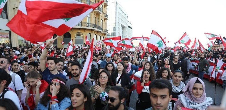 Pour leur fête nationale, les Libanais appellent à une «nouvelle indépendance» (IMAGES)