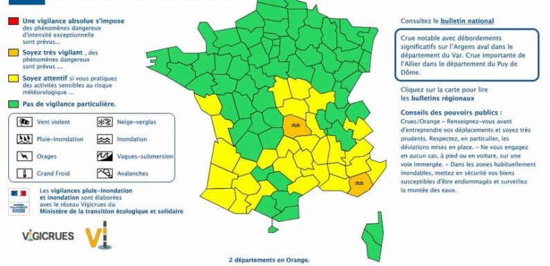 Intempéries dans le Sud-Est : le bilan s’alourdit à quatre morts, un homme toujours recherché