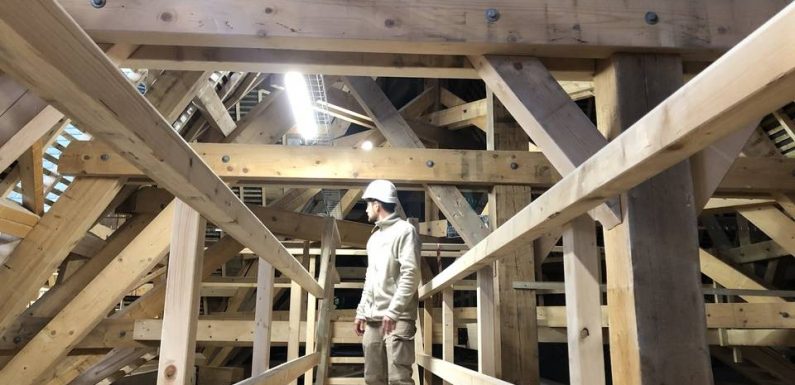 VIDEO. Nantes : Calcinée en 2015, la charpente de la basilique Saint-Donatien renaît de ses cendres