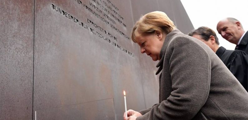 Chute du mur de Berlin : Angela Merkel appelle à préserver la « liberté » et la « démocratie » en Europe