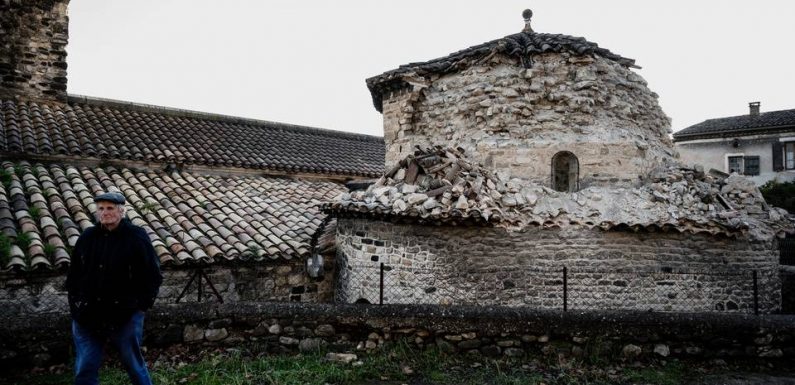 Séisme en France: L&rsquo;Ardèche, département le plus touché, panse ses plaies