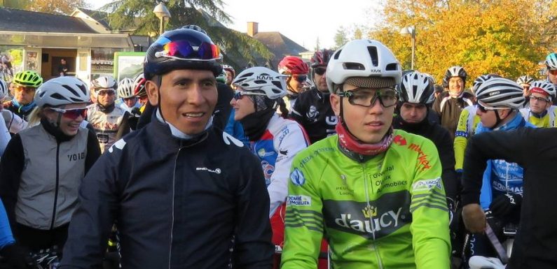 VIDEO. Cyclisme : « Gagner toutes les courses »… La superstar Nairo Quintana débarque en Bretagne