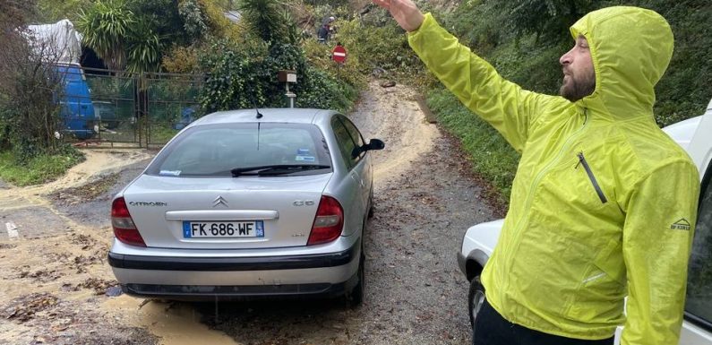 Intempéries dans les Alpes-Maritimes : « Je suis sorti et j’ai vu que ça s’était effondré »