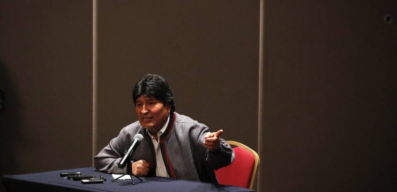 Bolivie : Evo Morales lance un appel à la communauté internationale pour mettre fin à un « génocide »
