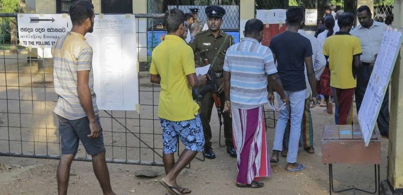 Sri Lanka: Le pays vote pour son nouveau président