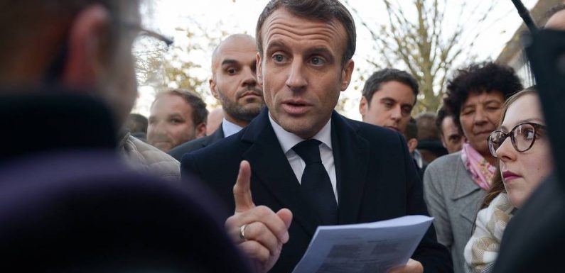 Visite à Amiens: « Notre pays est trop négatif », regrette Macron