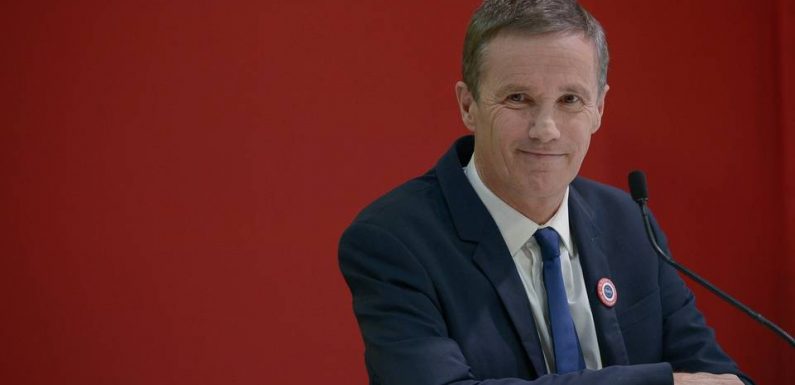 Seul candidat, Nicolas Dupont-Aignan réélu à la tête de Debout la France