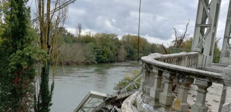 VIDEO. Pont effondré à Mirepoix-sur-Tarn : Le poids lourd et son chargement pesaient « plus de 40 tonnes »