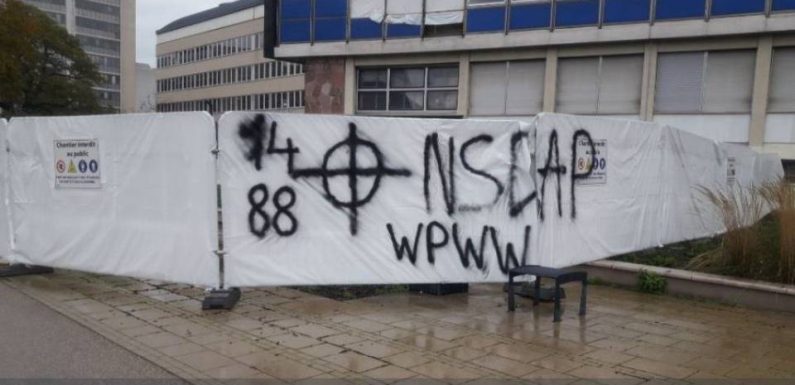 Strasbourg : Des tags nazis découverts devant la faculté de droit