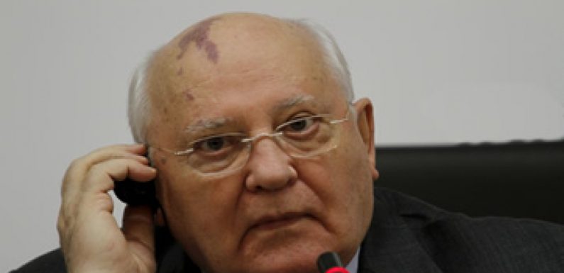 Gorbachov: Tensiones con Rusia ponen al mundo en un peligro colosal