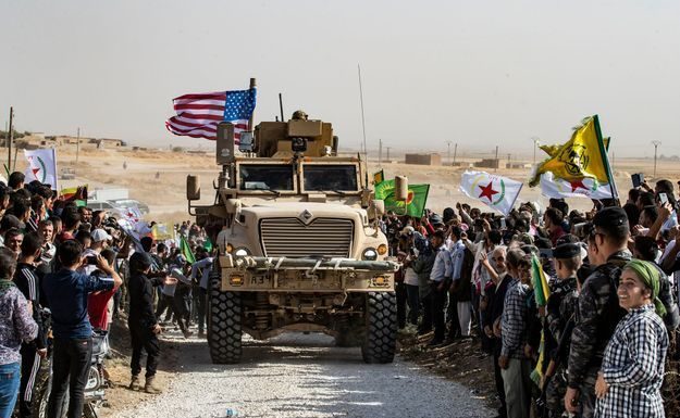 Syrie : des blindés américains dans des bases kurdes