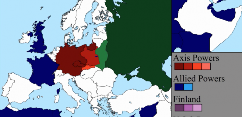 Watch World War II Rage Across Europe in a 7 Minute Time-Lapse Film: Every Day From 1939 to 1945