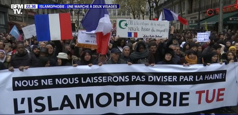 Les dérapages malsains d’une manifestation contre l’islamophobie