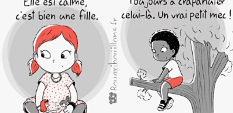 Stéréotypes de genre dans l’éducation : les dessins de Bougribouillons