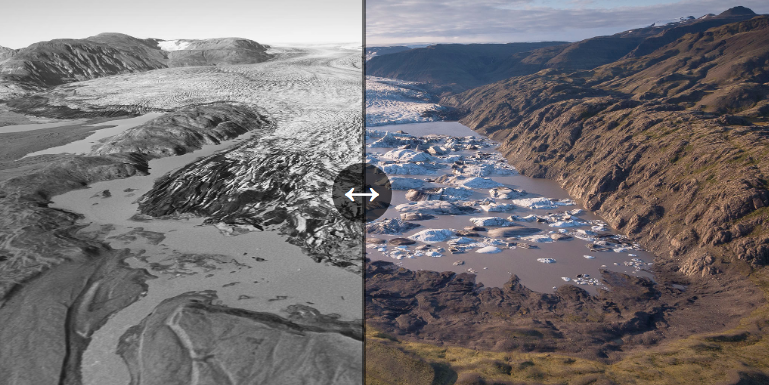 Les glaciers islandais fondent à vue d’œil