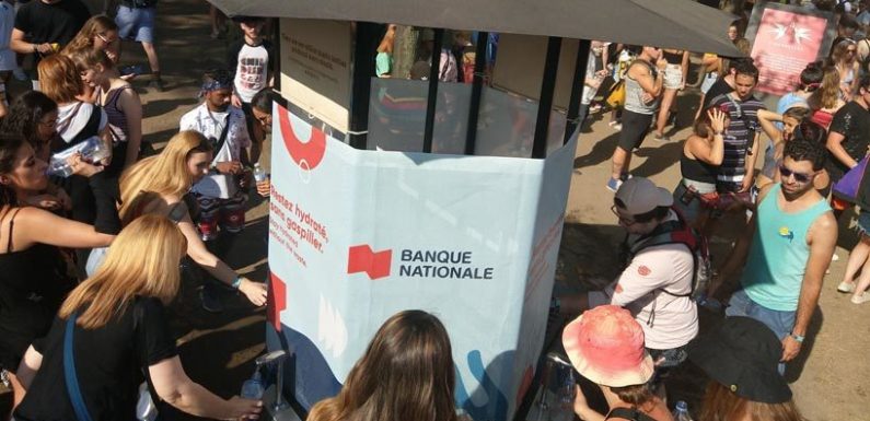 Une solution pour des festivals sans bouteille de plastique