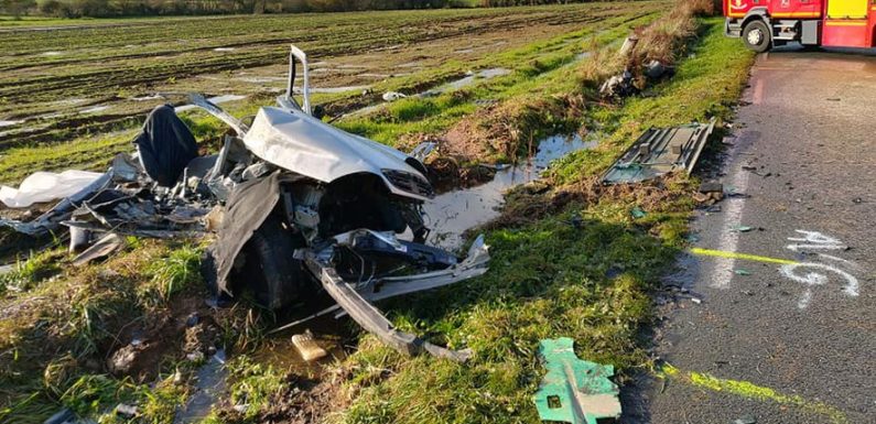 Finistère : deux frères et une sœur meurent dans un terrible accident de voiture