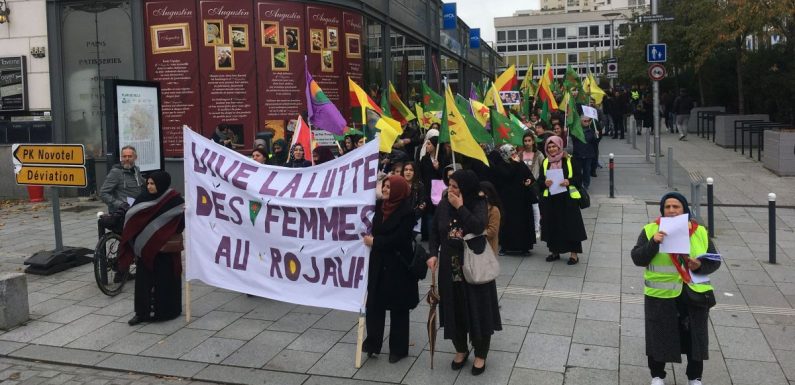 Rennes : 4e mobilisation des Kurdes dans la semaine