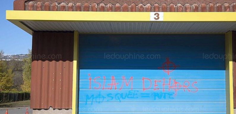 HAUTES-ALPES Gap : la mosquée Salam visée par des tags islamophobes