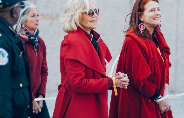Jane Fonda at 81, Proudly Protesting and Going to Jail