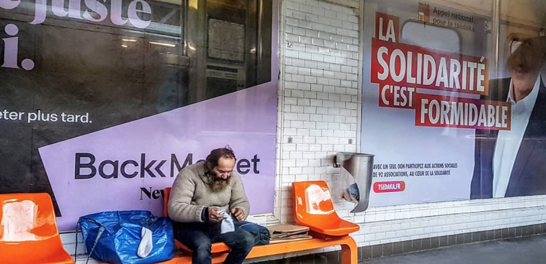 Actus Les SDF dans le métro : beaucoup de quadras avec un emploi