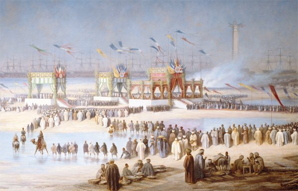 Inauguration du canal de Suez