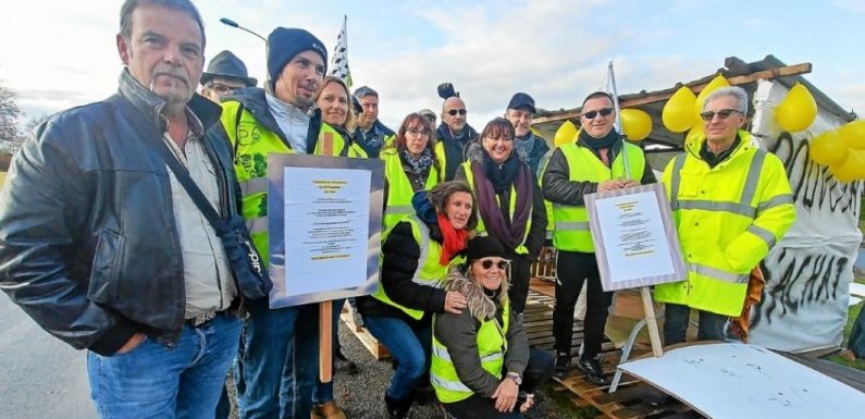 Vannes. Aux Trois-rois, une trentaine de gilets jaunes [Vidéo]