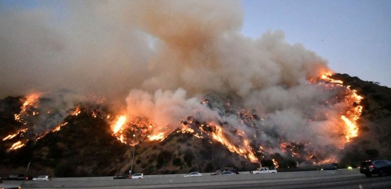 Thousands forced to flee as Getty Fire threatens Los Angeles