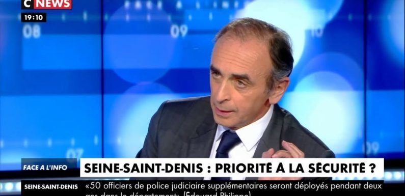 Zemmour : « Le problème de la Seine-Saint-Denis c’est l’immigration, pas la police ou le logement ! »
