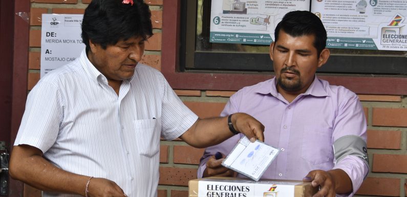 Que s’est-il passé lors du dépouillement des voix en Bolivie en 2019 ? Par le CEPR