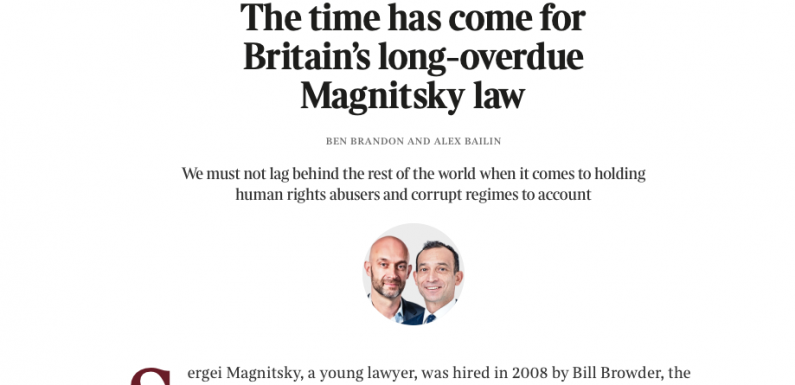 Le London Times publie un fake concernant Bill Browder – Par Lucy Komisar