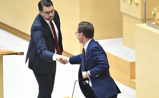 Suède : pour la première fois, une rencontre officielle a eu lieu entre le centre-droit et la droite radicale en vue d’une possible alliance