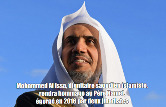 Saint-Étienne-du-Rouvray (76) : le Saoudien, secrétaire général de la Ligue islamique mondiale, rendra hommage au prêtre égorgé par des islamistes