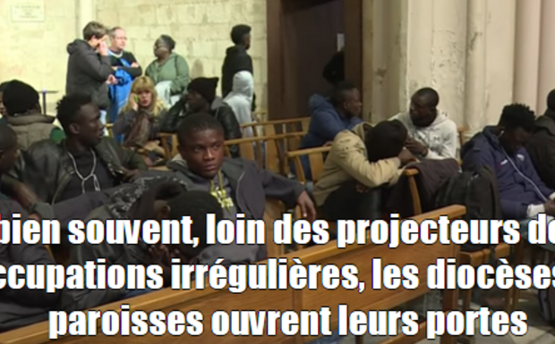 Diocèses et migrants, le casse-tête de l’occupation irrégulière des locaux