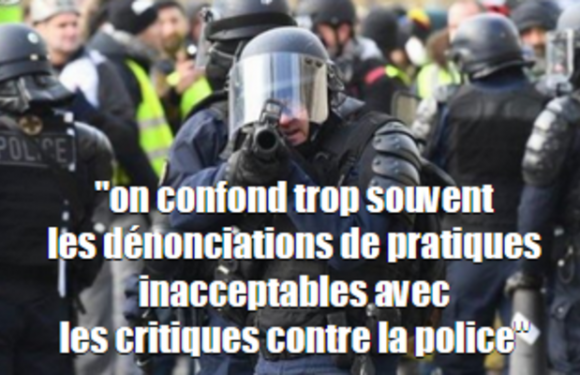 Maintien de l’ordre : « Depuis les Gilets Jaunes, il y a une plus grande tolérance à la violence policière chez les politiques »