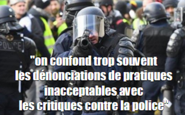 Maintien de l’ordre : « Depuis les Gilets Jaunes, il y a une plus grande tolérance à la violence policière chez les politiques »