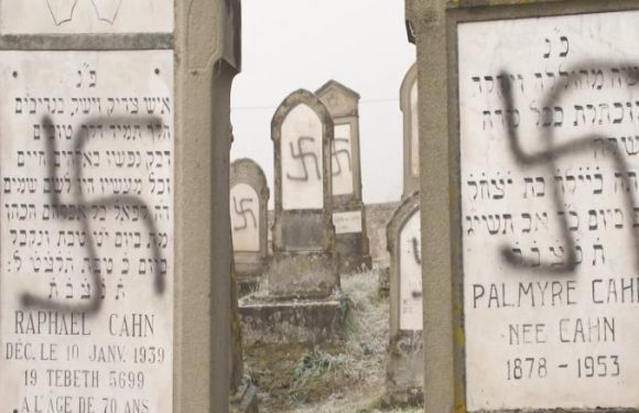 100 Jewish graves were desecrated in France. A search for the websites that fueled the hate led to the US