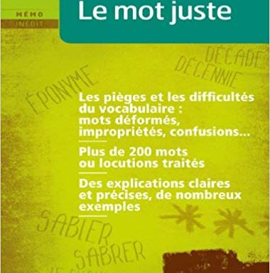 3 livres pour les amoureux des mots